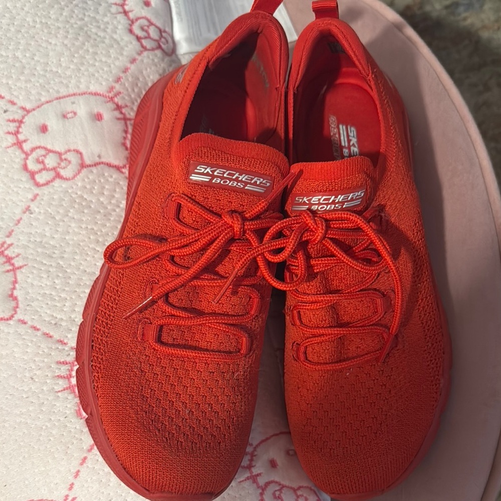 Skechers BOBS Red Sneakers